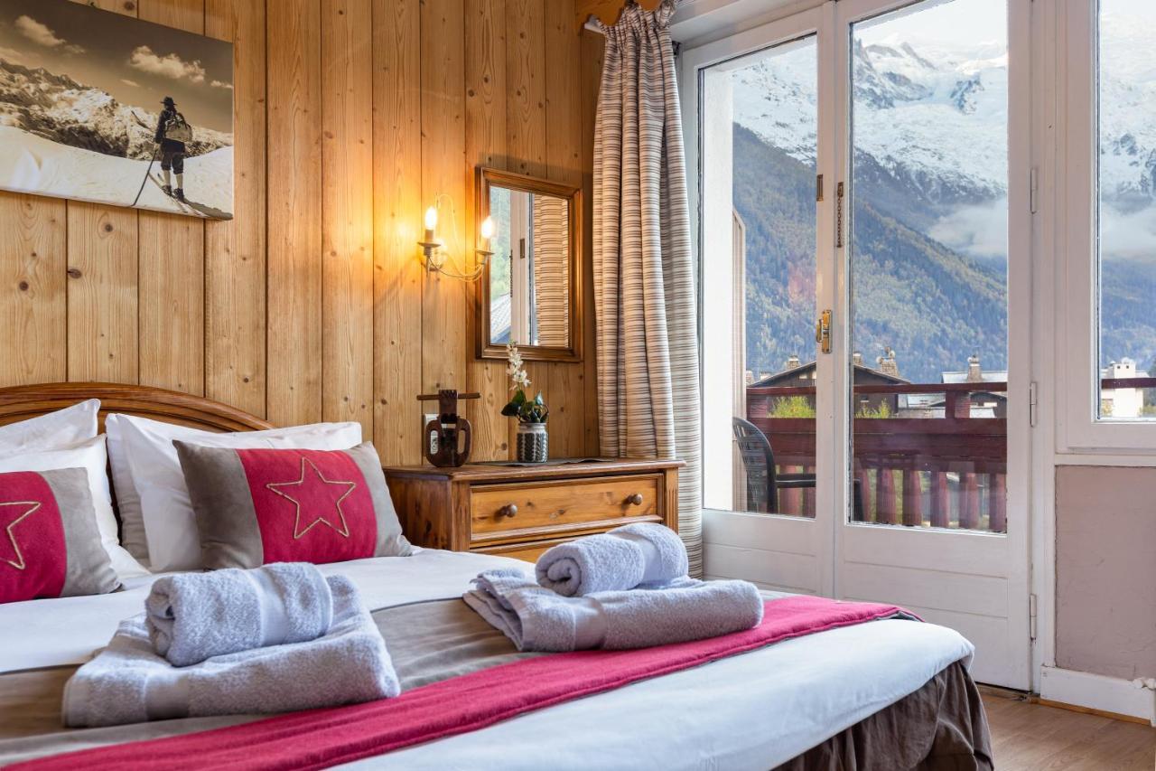 Chalet Hotel La Sapiniere Chamonix ภายนอก รูปภาพ