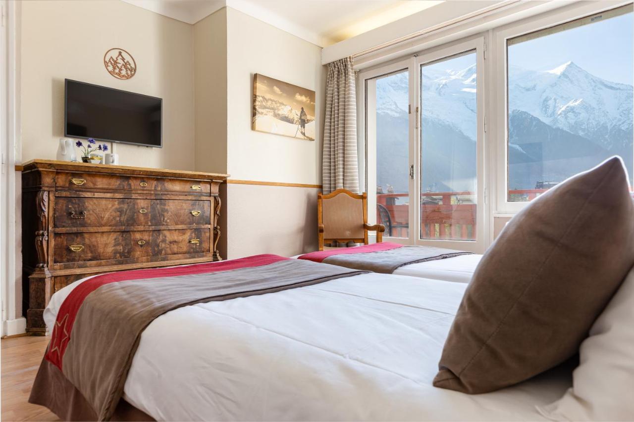 Chalet Hotel La Sapiniere Chamonix ภายนอก รูปภาพ