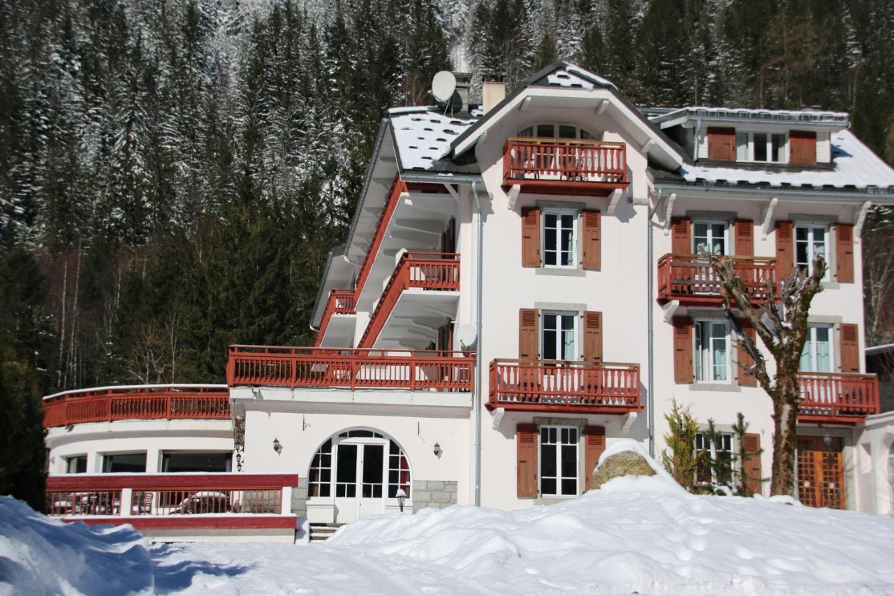 Chalet Hotel La Sapiniere Chamonix ภายนอก รูปภาพ