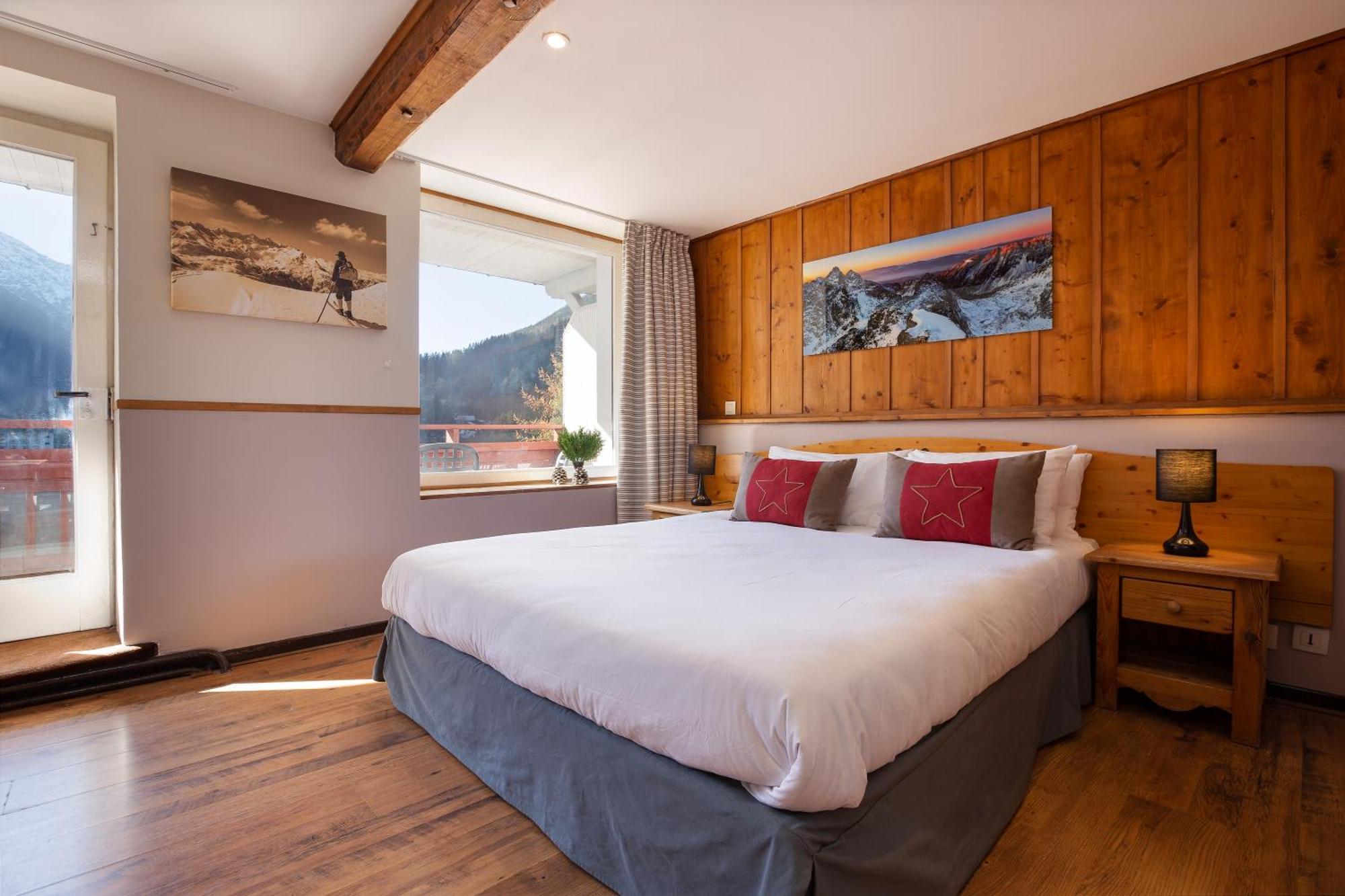 Chalet Hotel La Sapiniere Chamonix ภายนอก รูปภาพ