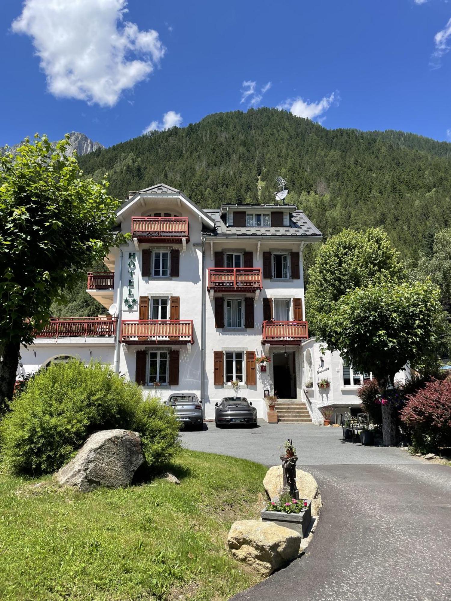 Chalet Hotel La Sapiniere Chamonix ภายนอก รูปภาพ