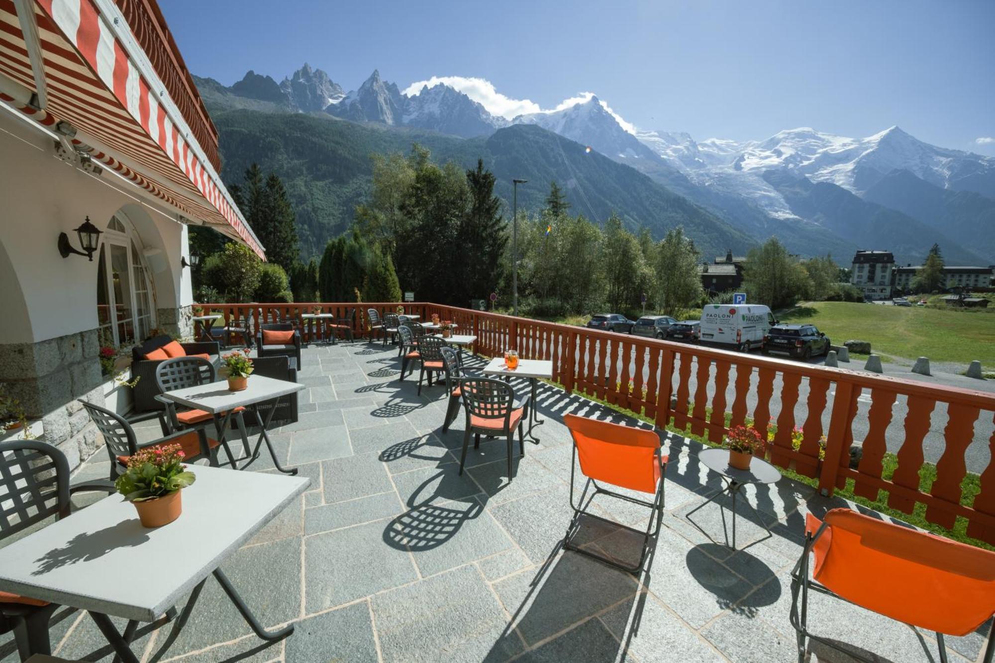 Chalet Hotel La Sapiniere Chamonix ภายนอก รูปภาพ