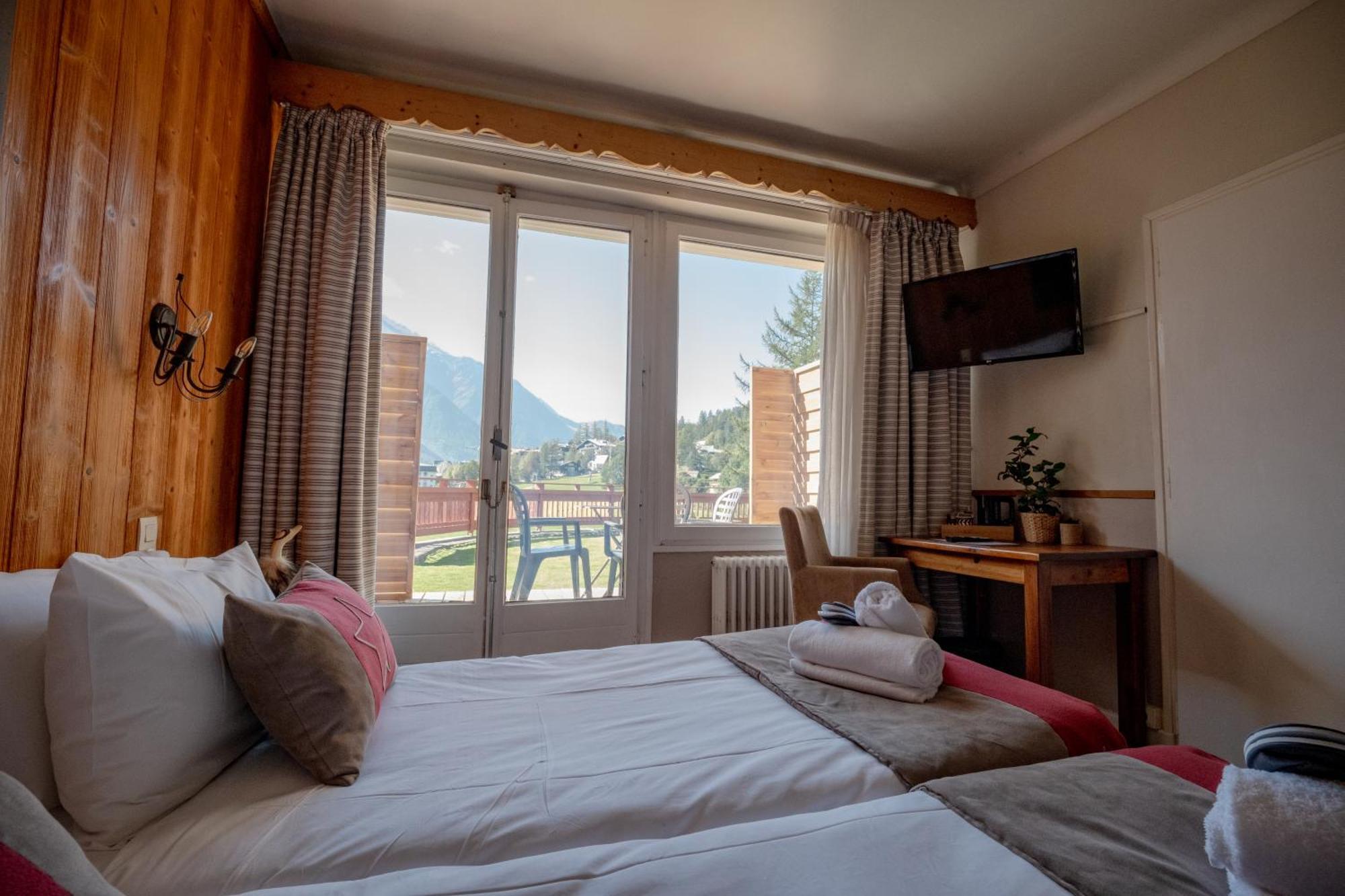 Chalet Hotel La Sapiniere Chamonix ภายนอก รูปภาพ