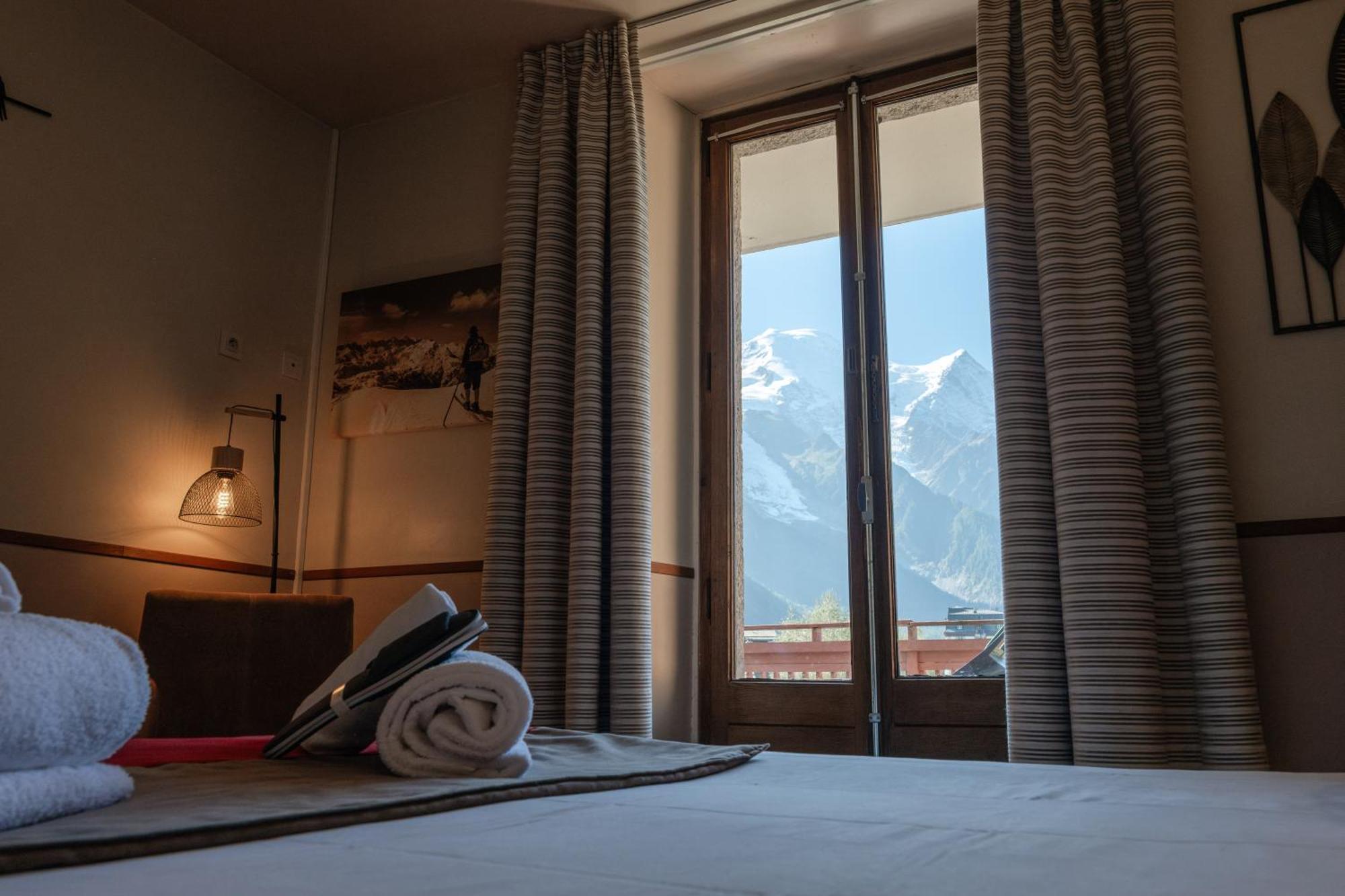 Chalet Hotel La Sapiniere Chamonix ภายนอก รูปภาพ